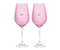 Portmeirion glp78606-xg Weinglas, Set 2, rot