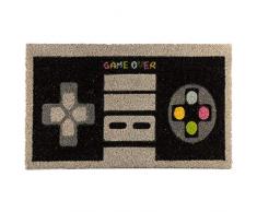 Puckator Fußmatte, Kokosfaser, Retro-Gaming, Multi, Height 1.5cm Width 75cm Depth 45cm