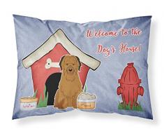 Caroline s Treasures bb2836pillowcase Hund House Collection Briard braun Stoff Kissenbezüge, Standard, Multicolor