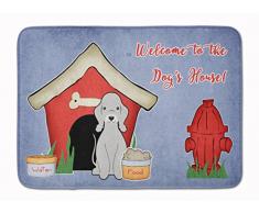 Carolines Treasures Hundematte Bedlington Terrier, Blau, 48,3 x 68,6 cm