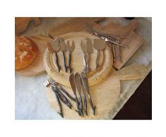 Elk Lighting KNFS014/S3 Käsemesser, Einheitsgröße, Rustic