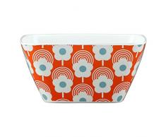 Orla Kiely OK678 Bamboo Bowl-Lollipop Flower Tomato Bambusschale, Bambus