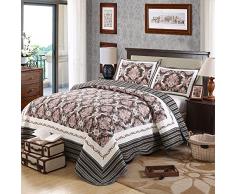 Classic Paisley 3-teilig bedruckt Polyester Patchwork Tagesdecke Quilt Sets Queen Pattern1, Polyester, Pattern1, Queen