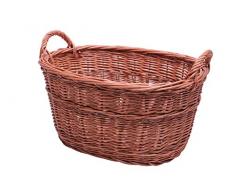 Vetter Korbwaren Babykorb, Vollweide, braun, 50(38) x38(28) xh21cm