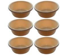 YBM Home Rund Kunststoff Waschbecken 1148 beige