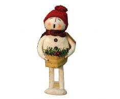 CWI Tapetenbordüre Geschenke Sprinkles Songbook Schneemann Puppe, farbenreiche