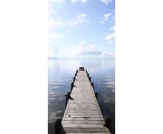 Innova H1652 Heizkörper, Hartglas (BF), Ponton auf einem See, einzigartig