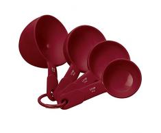KitchenAid Messbecher, 4er-Set Messebecher Set of 4 rot