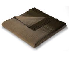 biederlack Sofa 100x200 cm I Sesselschoner Ombre braun I Sofaschoner I 60% Baumwolle, 40% dralon I Made in Germany