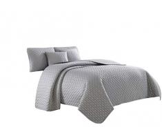 Cozy Beddings Escape Tagesdecke, Größe XL, Weiß Escape Twin/Twin XL hellgrau