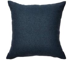 Deconovo Weicher Überwurf Kissenbezug Handgemachter Kissenbezug unsichtbarer Reißverschluss für Autokissen