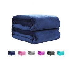 Uozzi Bettwäsche Flanell Twin(60x80) Navy