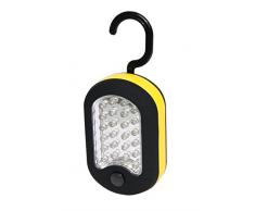 bcalpe Taschenlampe Oval, Gelb und Schwarz