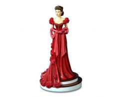 San Francisco Spieluhr Gone with The Wind Scarletts Red Dress Figur