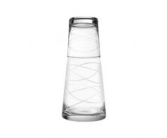 Fifth Avenue Crystal 229814-S2GB Medaillon Swirls Glaskaraffe transparent