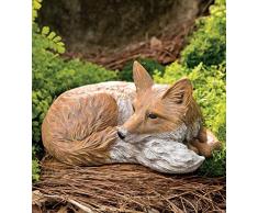 Wind & Wetter Festlegung Fox Garten Statue