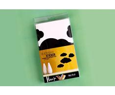 Tageslicht Standleuchte Ferretti h120844 Klebeband Tabelle Wolken Metall schwarz 30 x 21 x 5 cm