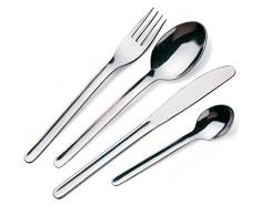 Garcia de Pou 12 Einheit Linea Kaffeelöffel in Box, 12,8 cm, Stahl, Silber, 12,8 x 30 x 30 cm