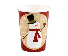 Neviti Let It Snow Partybecher Schneemann