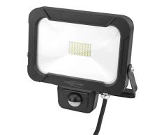 ANSMANN Wandstrahler mit Bewegungsmelder LED 20W – Strahler IP54 wetterfest & Temperaturbeständig mit dreiadriger Anschlussleitung 20cm, Außenleuchte 5000K Tageslichtweiß universell einsetzbar