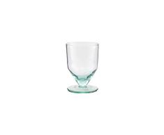 House Doctor 209400101 White wine glass, Green, dia: 7.8 cm, Weißweinglas, Ganz, Grün, h: 11 cm, Ø 7,8 cm, 250 ml, glas