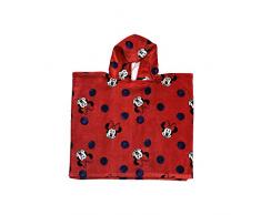 Minnie Mouse Disney Pink Kleid und Geldbörse Blumen süß, Chic und einzigartiger Poncho Kapuzenhandtuch Pink Yellow
