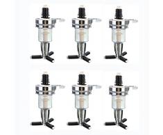 1 Flasche Spirituosen Caddy Flaschenhalter mit Spender mit Düsen aus mit Geschenk -