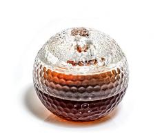 Golf Ball Whisky Dekanter – Scotch Whiskey Dekanter – 1000 ml Dekanter für Alkohol – Wodka, Bourbon, rum, Wein, Whiskey, Tequila – Glas (Golf Dekanter von Prestige Karaffen)