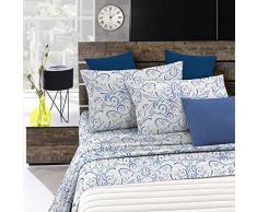 Fantasy Italian Bed Linen Bettwäsche, Ornato, Einzelne, Mikrofaser, Entzug Tex