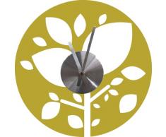 RoomMates Wanduhr zum Aufkleben, Motiv Amazonas-Wald, wiederverwendbar