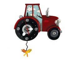 Allen Designs Traktor Time Skurril Pendel Wanduhr