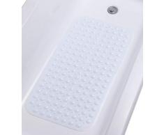 TIKE SMART Premium Badewanneneinlage - lang, extralang, Vinyl, Deckweiß, M