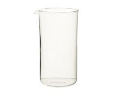 Gnali & Zani Ersatzglas für Infusiera Kaffeemaschine, transparent, 1000 ml