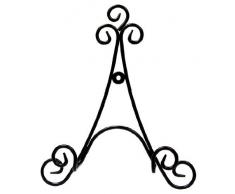 Wand Display Aufhänger für Collectible Teller und plaques- schwarz Finish (Pkg/3)