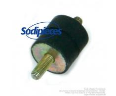 Silent block 30 x 30 für rasenmäher as motor m8 x 20/m8 x 14