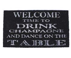 La Finesse Fußmatte aus Kokosfaser und PVC, One Size