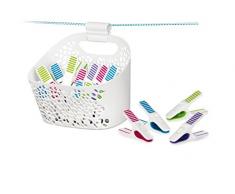 Tescoma T900724 Mollette per bucato Wäscheklammern, mehrfarbig