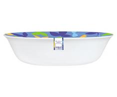 Home Dekoration Melamin Salatschüssel, blau, 25 cm