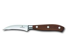 Victorinox 7.7400.15G Grand Maître Wood Kochmesser, gerader Schliff, geschmiedet, 15cm, in Geschenkschachtel, Holz