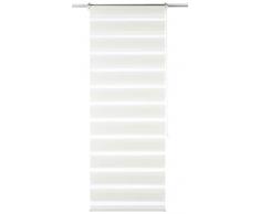 Doppelrollo Duorollo Vanille 60x150 cm ohne Bohren Seitenzug Klemmrollo