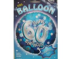 amscan Folienballon Happy Birthday 60
