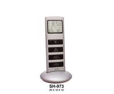 ROYMAR Wetterstation, vertikales Licht / 4 Anzeigen, kleine Wetter-Uhren, Kaminuhr, Hausdekoration, Unisex, Erwachsene, Mehrfarbig (Mehrfarbig), einzigartig