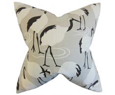 Das Kissen Collection Leinen Unai-Animal Print Bettwäsche Kissenbezug, Standard/50,8 x 66 cm