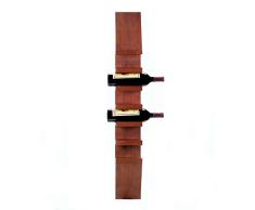Accent Plus 10018167 Weinregal aus Holz, Mehrfarbig