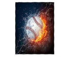 Manerly Lustige Faultier Decke für Bett Couch Sofa, nahtloses Muster mit niedlichem Baby-Faultier auf Baum, leicht, superweich, warme Decke für Kinder und Erwachsene (152 x 203,2 cm) 60 x 80 Inches Multi 0413