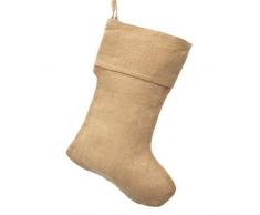 Firefly importen fhv000t15321 Jute Natur Weihnachtsstrumpf Weihnachten Decor, 61 cm