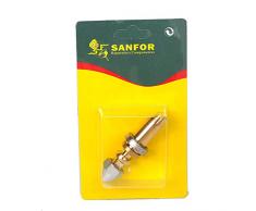 Sanfor 56035 Set Kegel + Spindel + Mutter für Topf, Gold/Silber