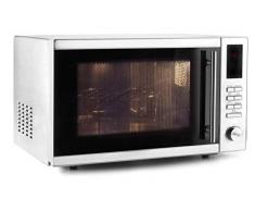 LACOR Mikrowelle mit Plattenspieler und Grill, 25l, Silber