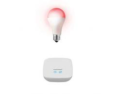 Smartwares Smart Home Pro | E27 LED Lampe, stufenlos einstellbar & dimmbar | Alexa kompatibel & App steuerbar via Basisstation + Homewizard Link, warmweiß