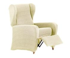 Eysa Aquiles elastisch Sofa überwurf relaxsessel Farbe 00-Ecru, Polyester-Baumwolle, 37 x 29 x 5 cm